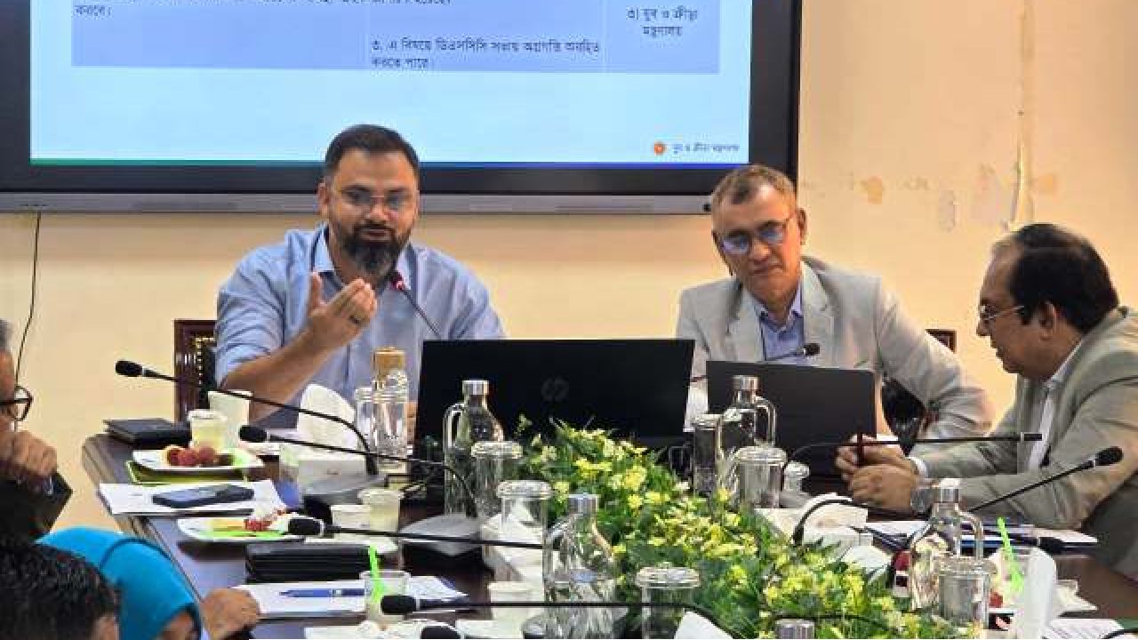সকল মহানগরসহ দেশের গ্রামীণ জনপদে খেলার মাঠের সুব্যবস্থাকরণ লক্ষ্যে সভা অনুষ্ঠিত