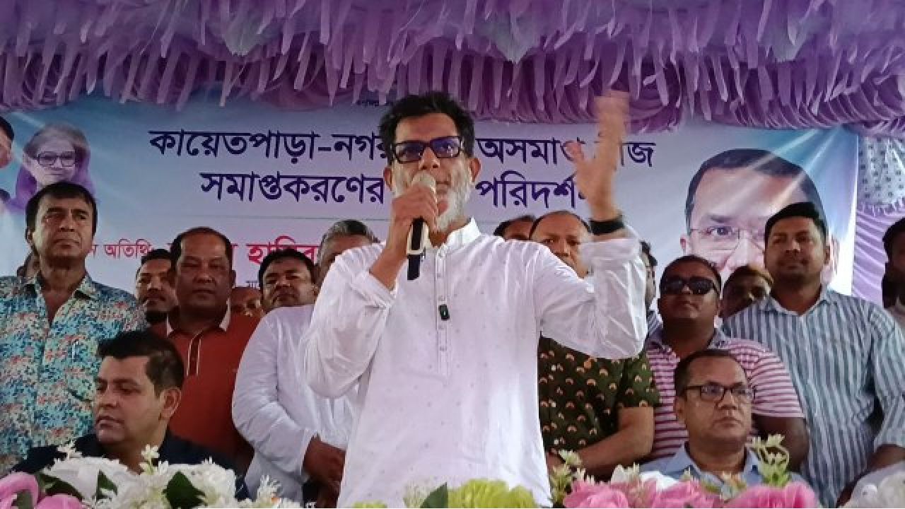 বালু নদের কায়েতপাড়া-নগরপাড়া সেতু আগামী এক বছরের মধ্যে চালু করা হবে: প্রতিমন্ত্রী