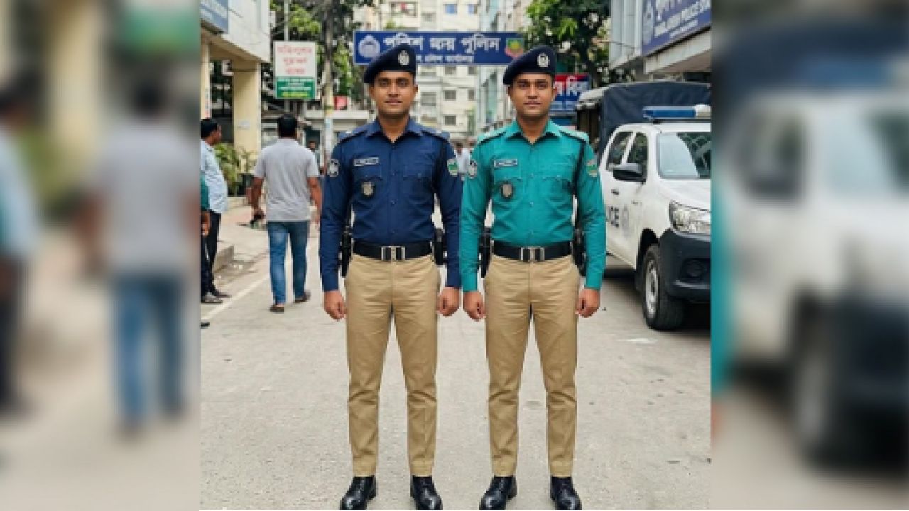 পুলিশের পোশাকে আবারও পরিবর্তন