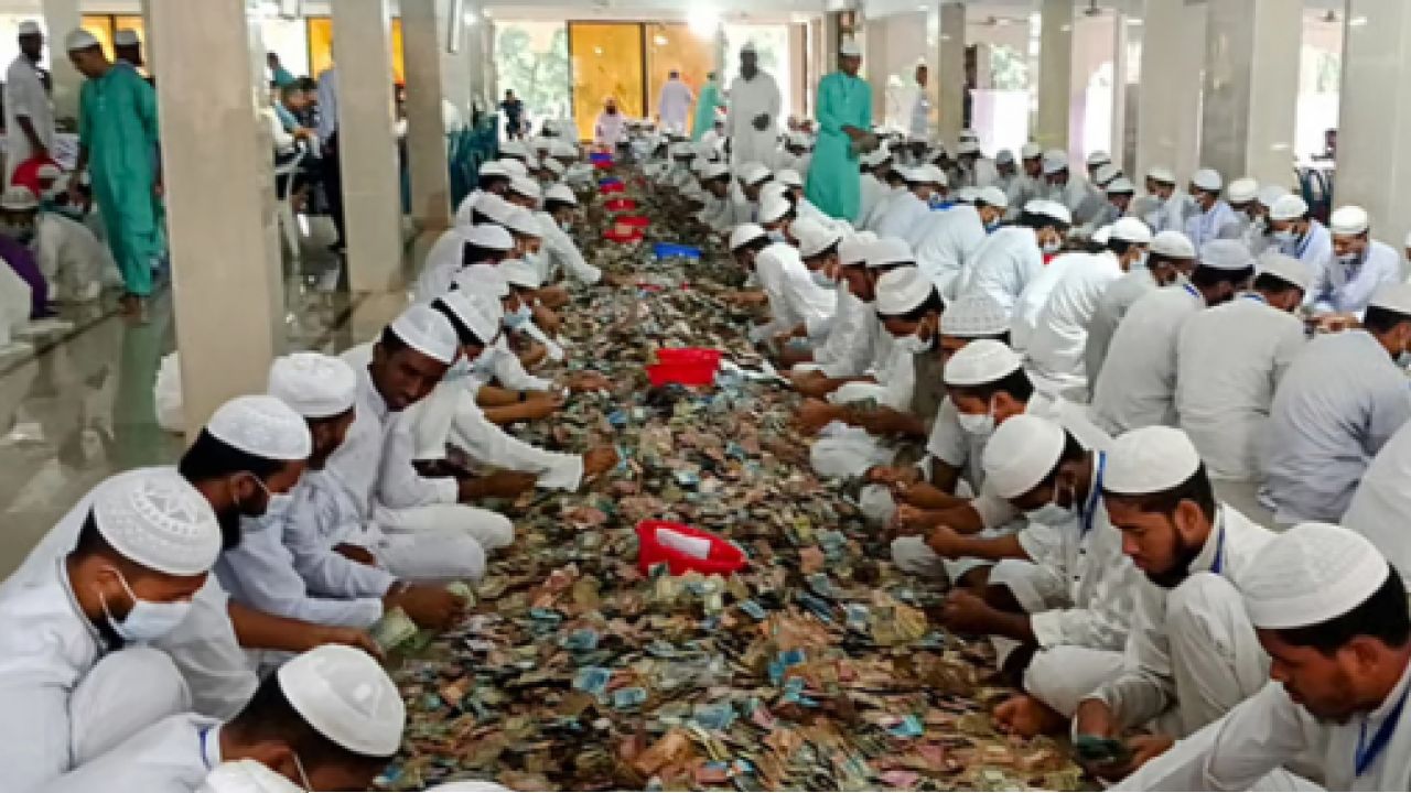 পাগলা মসজিদের দানবাক্সে মিলল ১৫ কোটি ৯০ লাখ ৮০ হাজার ১৪৬ টাকা