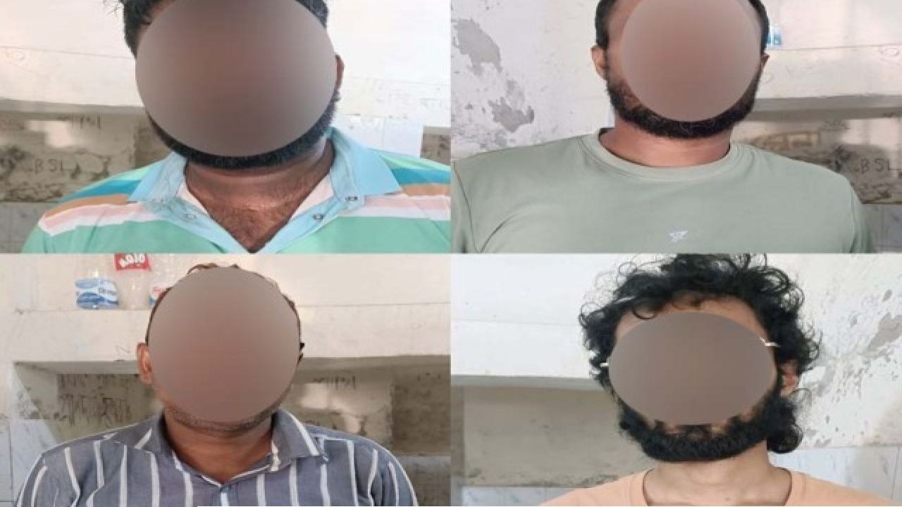 বিপুল পরিমাণ জাল টাকা উদ্ধারসহ চারজনকে গ্রেফতার করেছে শাহবাগ থানা পুলিশ
