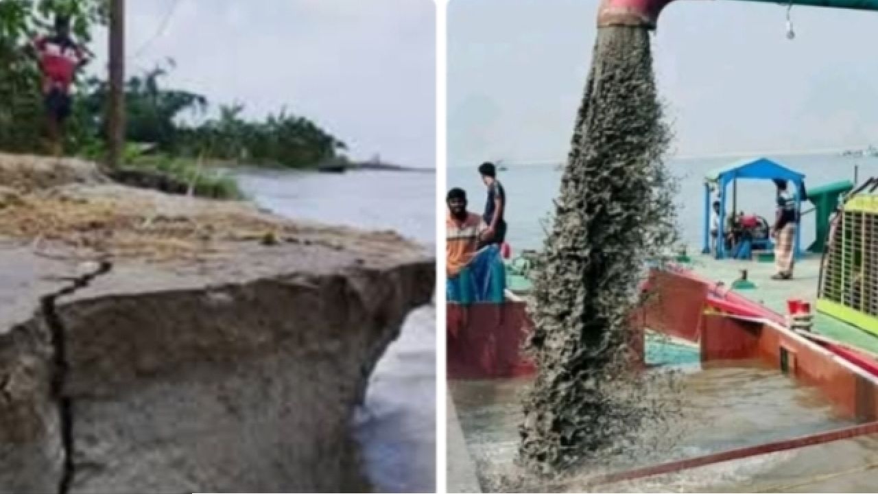 প্রশাসনের চোখের সামনেই যমুনায় অবৈধ বালু উত্তোলন: ঝুঁকিতে জাতীয় গ্রিড হাজারো মানুষের বসতি