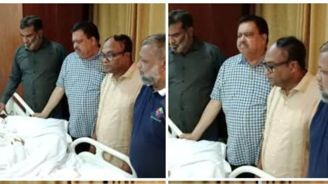 ​রামপাল উপজেলা বিএনপি সভাপতির অসুস্থ পিতাকে হাসপাতালে দেখতে গেলেন কেডিএ চেয়ারম্যান শফিকুল আলম মনা